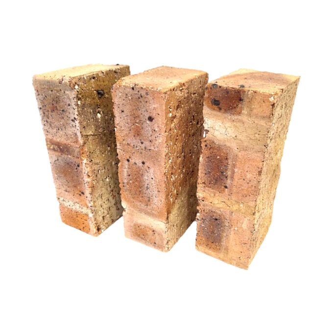 Rainbow Red Face Brick for sale