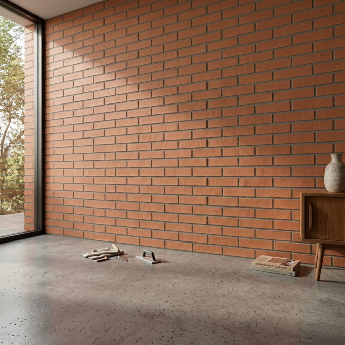 Tarracotta 70mm Thin Brick