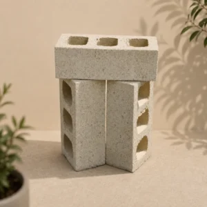 Ivory Travertine Face Brick - FBS