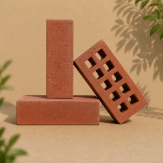 Redwood Travertine Flash Face Brick - FBS