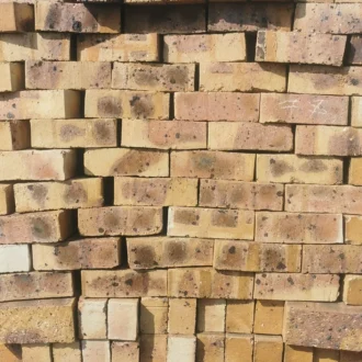 Rhodium Satin Semi Face Brick - FBA