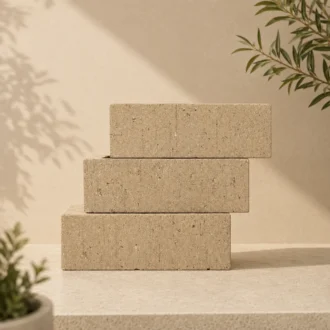 SilverGrey Travertine Face Brick - FBX