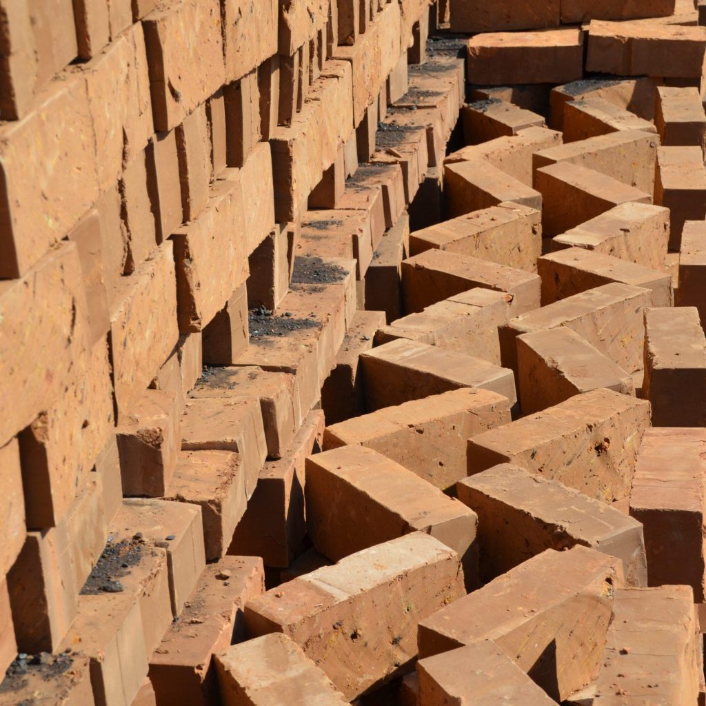 Unfired Clay Bricks